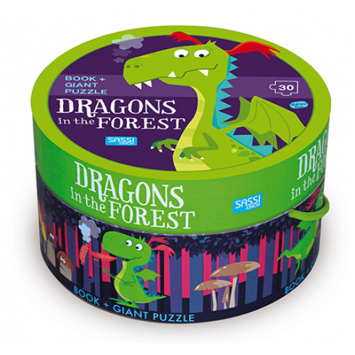Dragon In The Forest Giant Puzzle