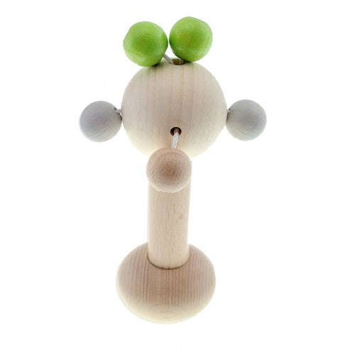 Hess-Spielzeug Rattle Stick Natural Apple Green