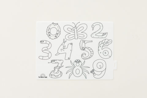 Scribble Mat Mini Mat: Number Fun