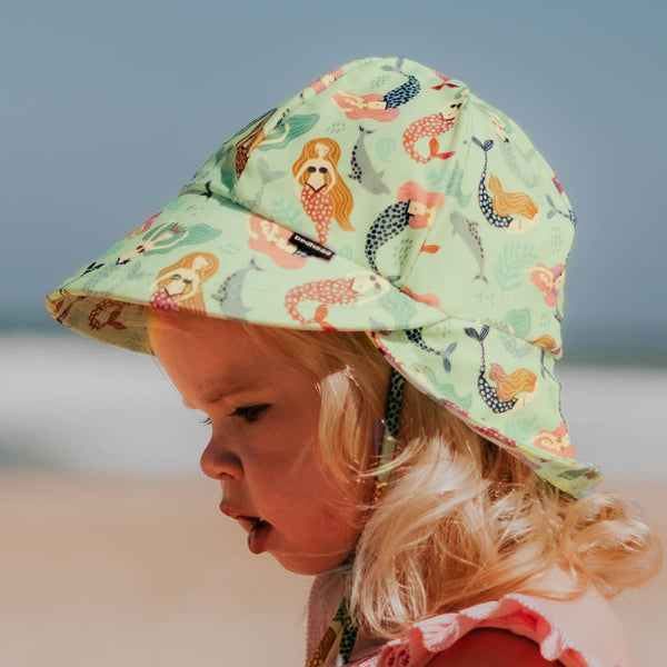 Mermaid Baby Swim Legionnaire Beach Hat