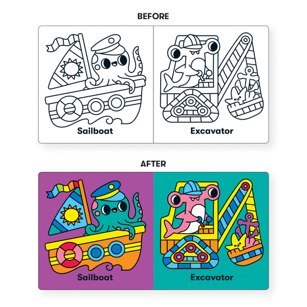 Marine Magic Bath Book