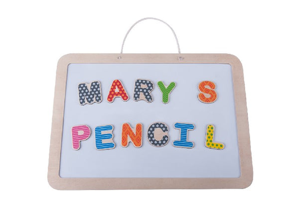 Magnetic Alphabet Puzzle & Drawing