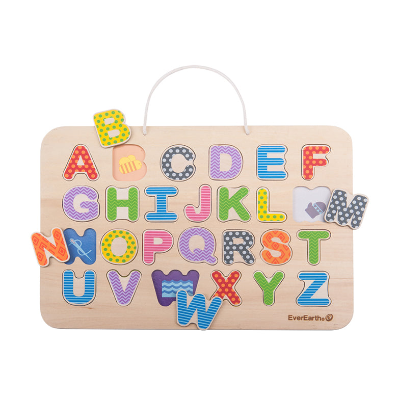 Magnetic Alphabet Puzzle & Drawing