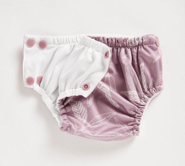 Mauve Native Swim Nappy