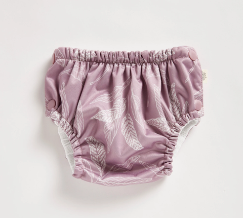 Mauve Native Swim Nappy