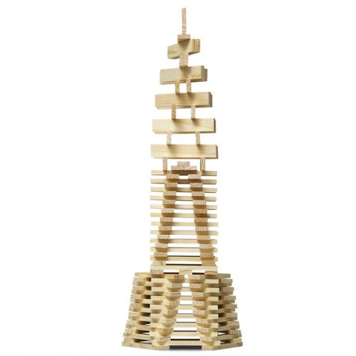 Micki Wooden Natural Building Planks 200 Pcs