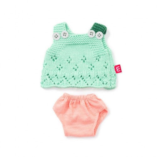 Miniland Clothing Forest Knit Singlet and Bottoms - 21cm