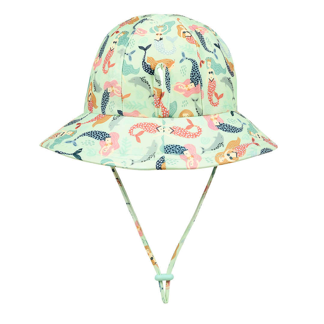 Mermaid Ponytail Swim Bucket Hat