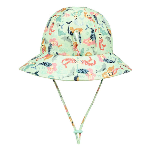 Mermaid Ponytail Swim Bucket Hat