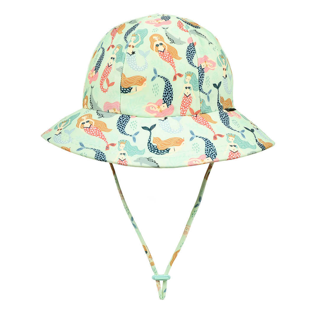 Mermaid Ponytail Swim Bucket Hat