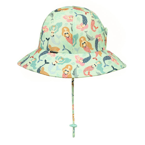 Mermaid Ponytail Swim Bucket Hat