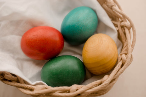 Rainbow Jumbo Eggs - Set of 6