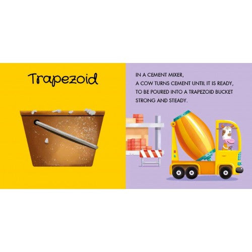 Vehicles Puzzle & Book Set: Learn Shapes Vehicles
